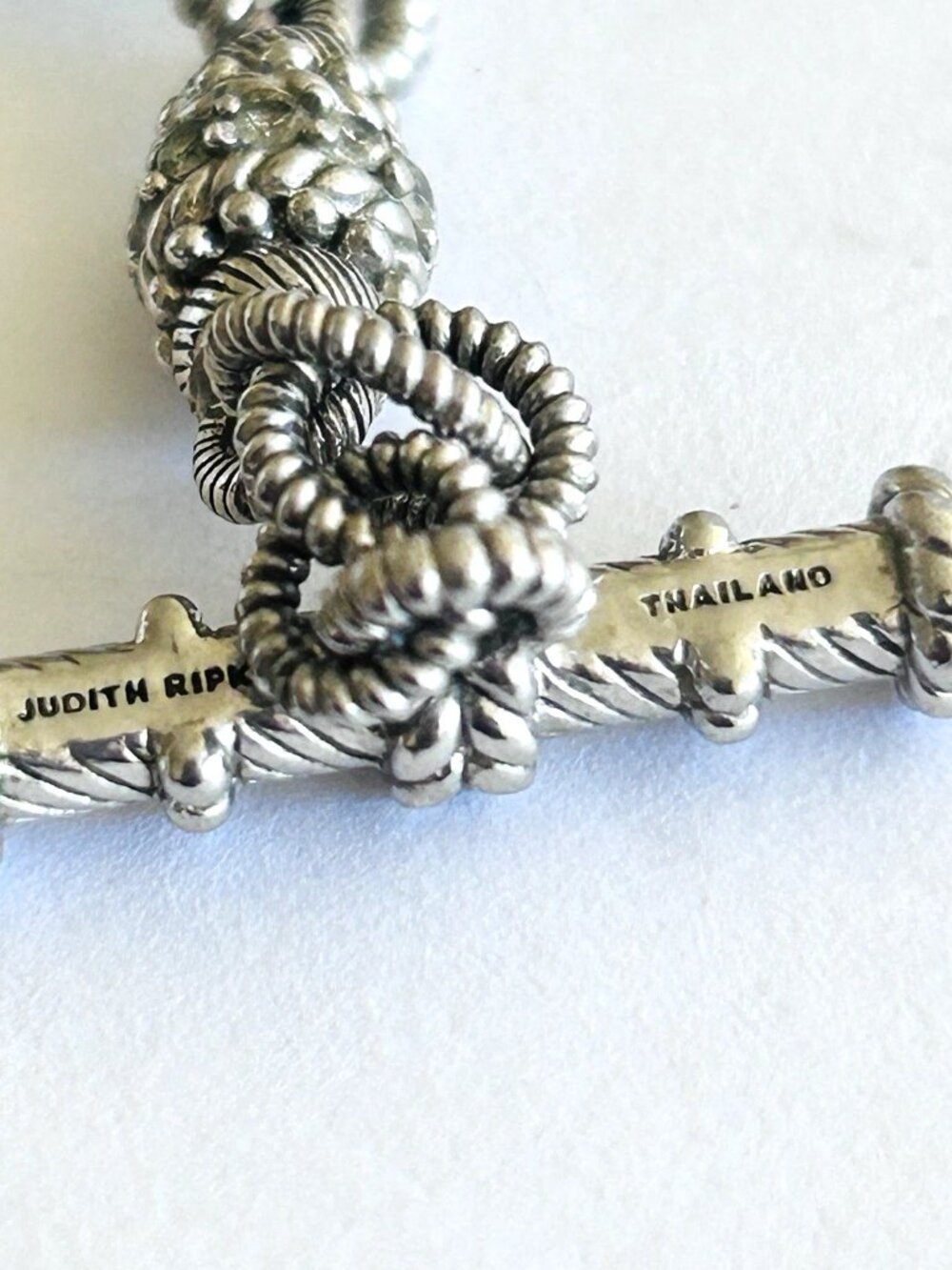 Judith Ripka Turquoise Sleeping Beauty 7.5" Toggle Bracelet with Charm 33g. - Picture 5 of 15